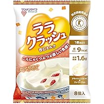 蒟蒻畑　クラッシュタイプ　杏仁ミルク　72個 Amazon.co.jp: マンナンライフ 蒟蒻畑ララクラッシュ 杏仁ミルク